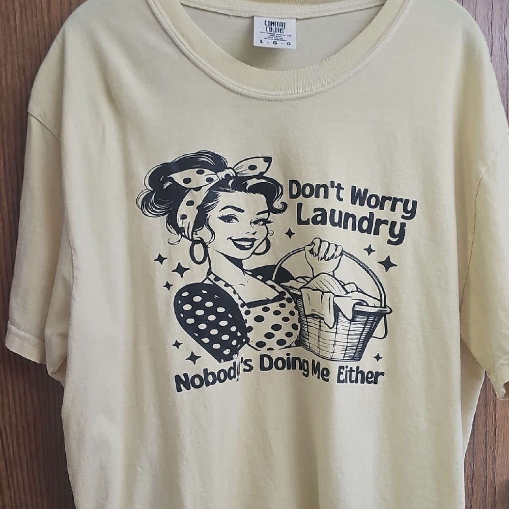 Comfort Colors Yellow Graphic Tee - Short Sleeve